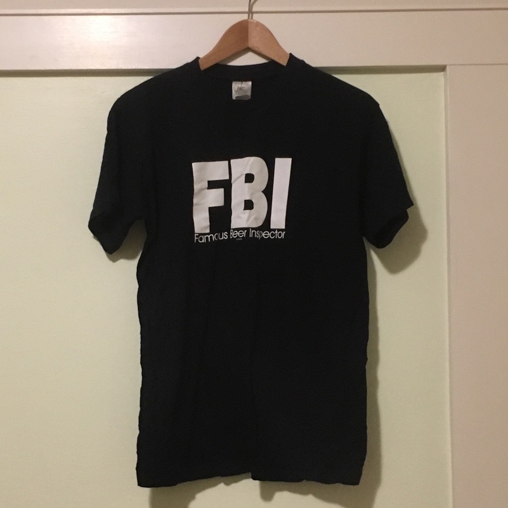 Donated - FBI / Famous Beer Inspector t’shirt 🍻